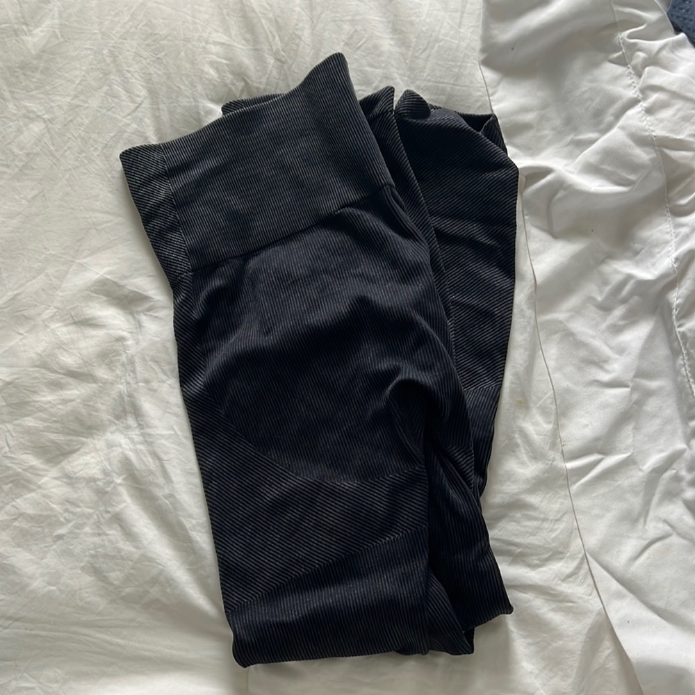 Charcoal seamless leggings